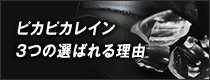 ピカピカレイン3つの選ばれる理由