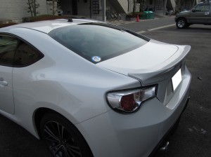 トヨタ 86 2012年式 神奈川県 K ・S様 | ガラスコーティング剤